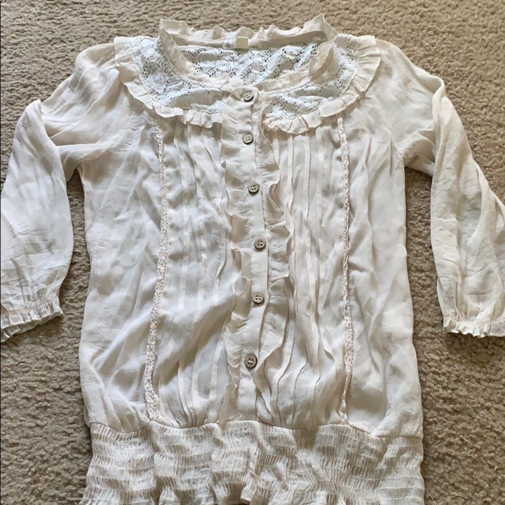 edgy, more older style blouse